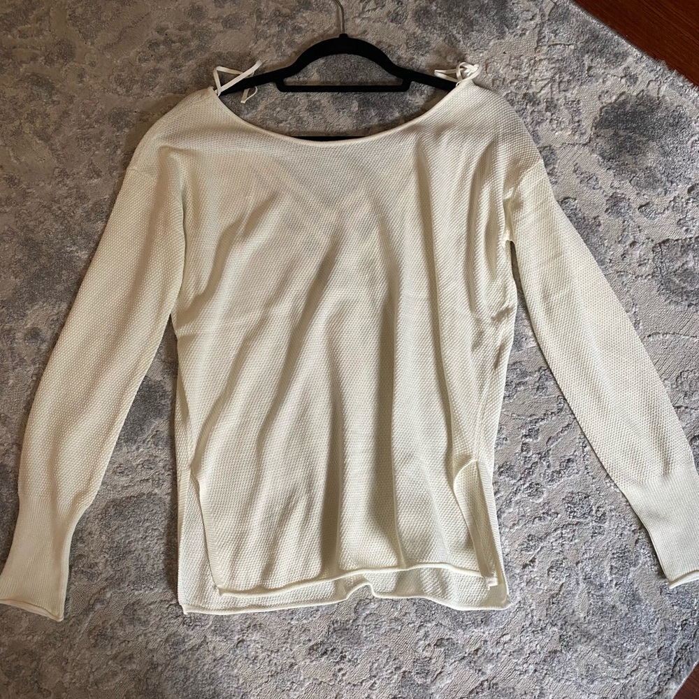 garage light sweater